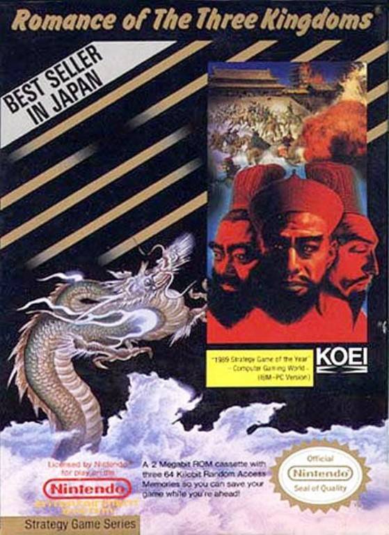J2Games.com | Romance of the Three Kingdoms (Nintendo NES) (Pre-Played).