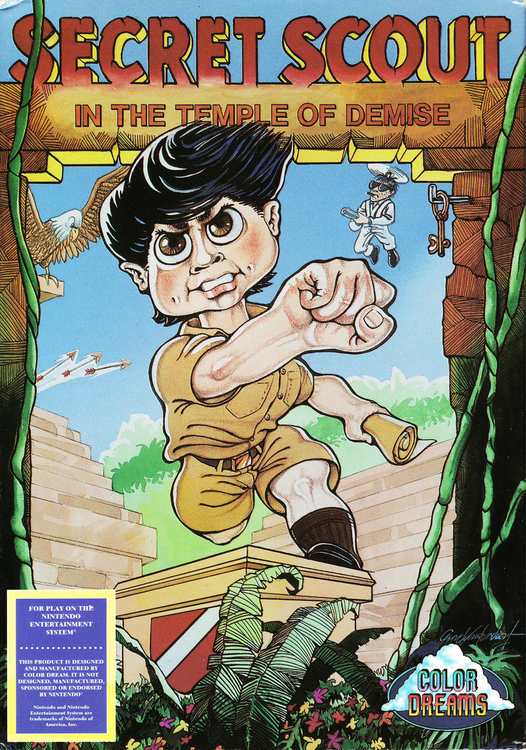 Explorador secreto en el templo de la muerte (Nintendo NES)