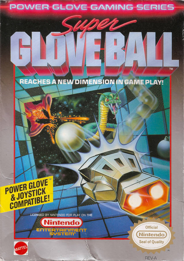 Nintendo Power Glove Bundle With Super Glove Ball (Nintendo NES)