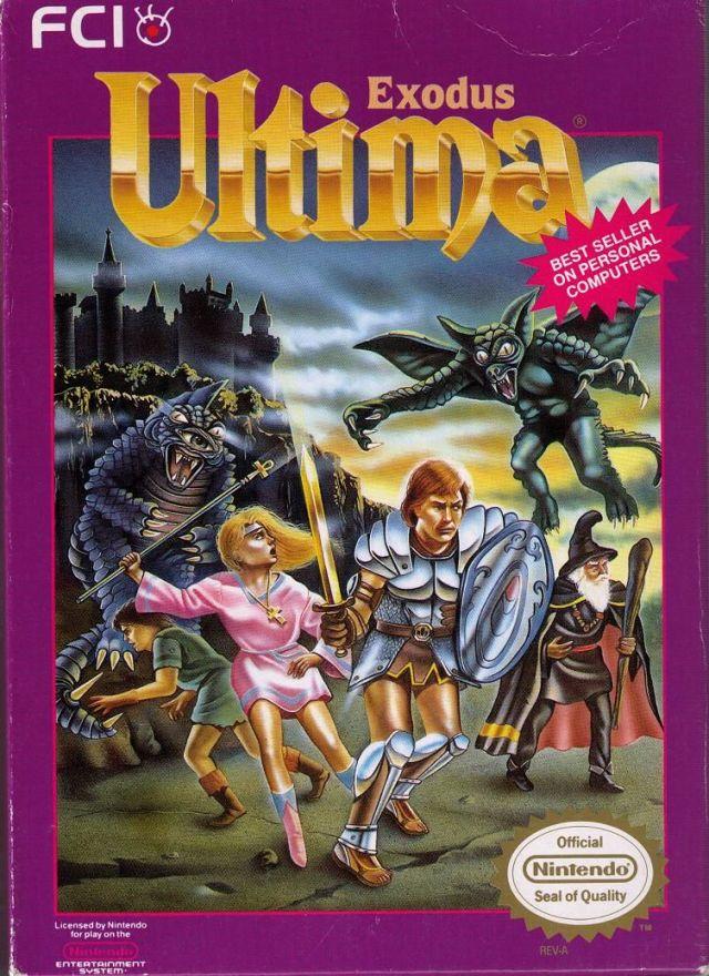 J2Games.com | Ultima Exodus (Nintendo NES) (Pre-Played).
