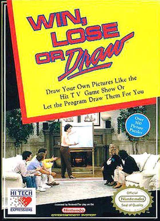 J2Games.com | Win Lose or Draw (Nintendo NES) (Pre-Played - Game Only).