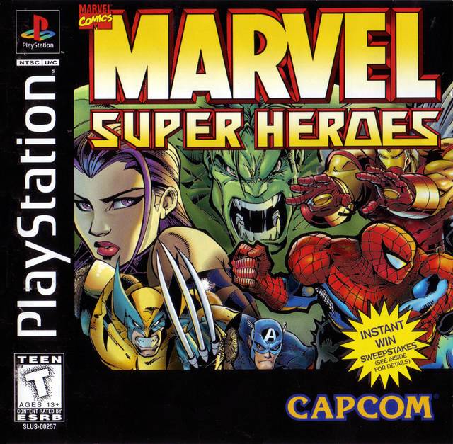 J2Games.com | Marvel Super Heroes (Playstation) (Pre-Played - Game Only).