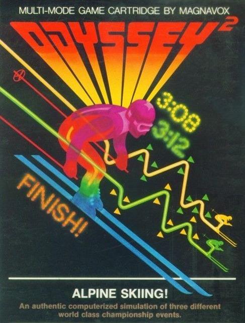 J2Games.com | Alpine Skiing! (Odyssey 2) (Pre-Played).