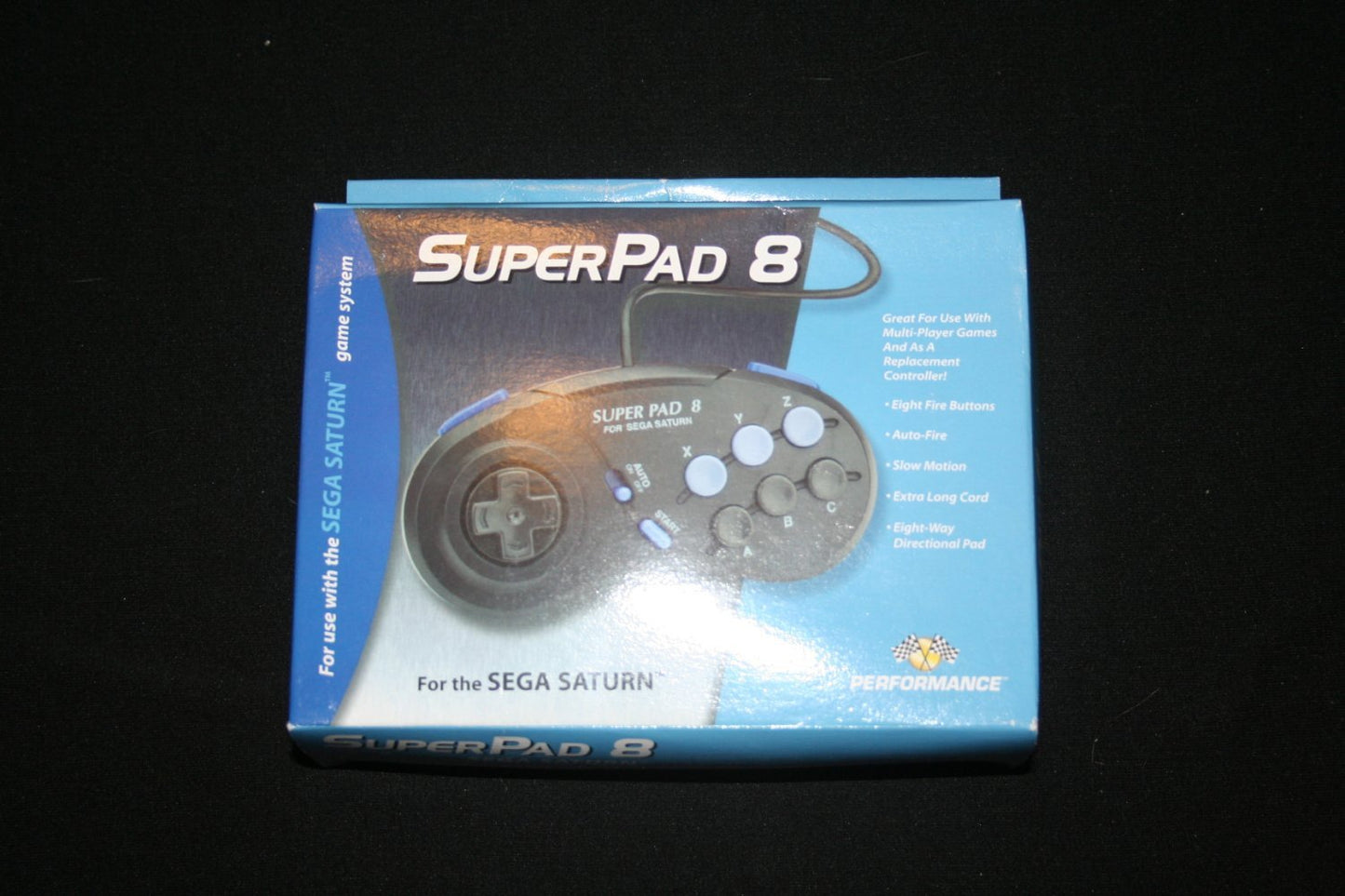 J2Games.com | Superpad 8 Controller Pad (Sega Saturn) (Brand New).