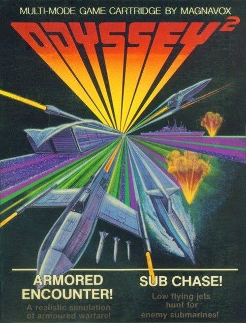 J2Games.com | SubChase!/Armored Encounter! (Odyssey 2) (Pre-Played - Game Only).