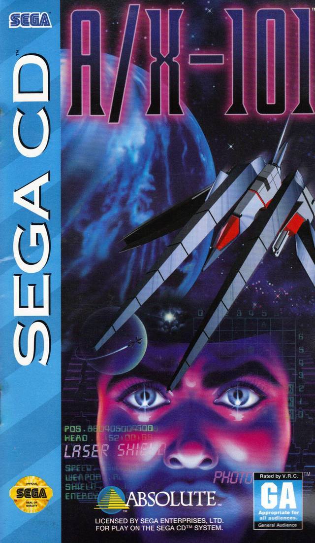 J2Games.com | A/X-101 (Sega CD) (Pre-Played - CIB - Good).