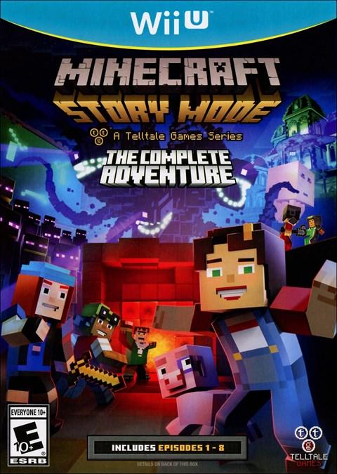 J2Games.com | Minecraft Story Mode (WiiU) (Pre-Played - CIB - Good).
