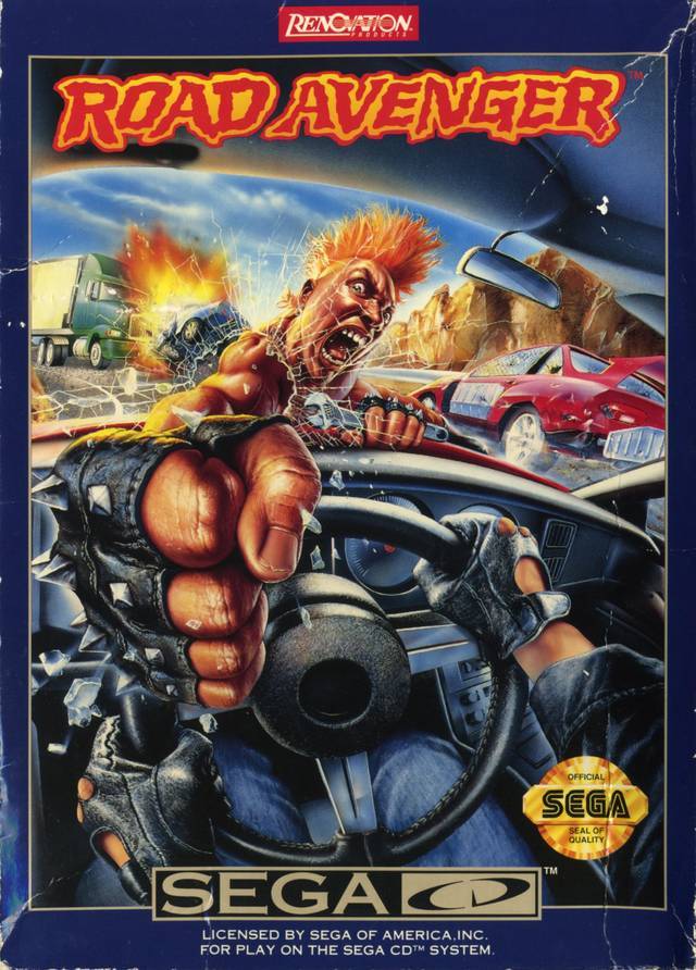 J2Games.com | Road Avenger (Sega CD) (Complete - Good).