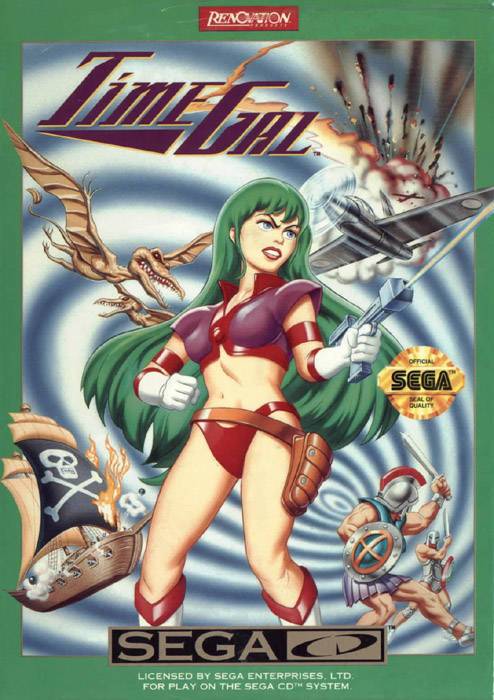 J2Games.com | Time Gal (Sega CD) (Pre-Played).