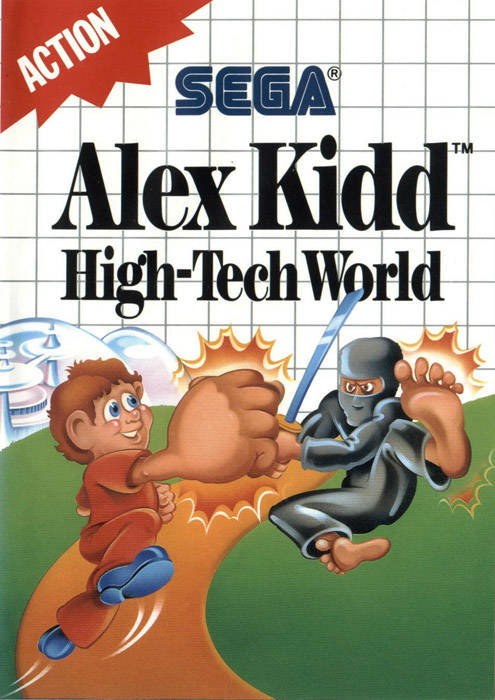 Alex Kidd en el mundo de la alta tecnología (Sega Master System)