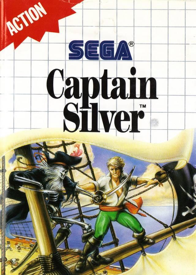 J2Games.com | Captain Silver (Sega Master System) (Pre-Played - Game Only).