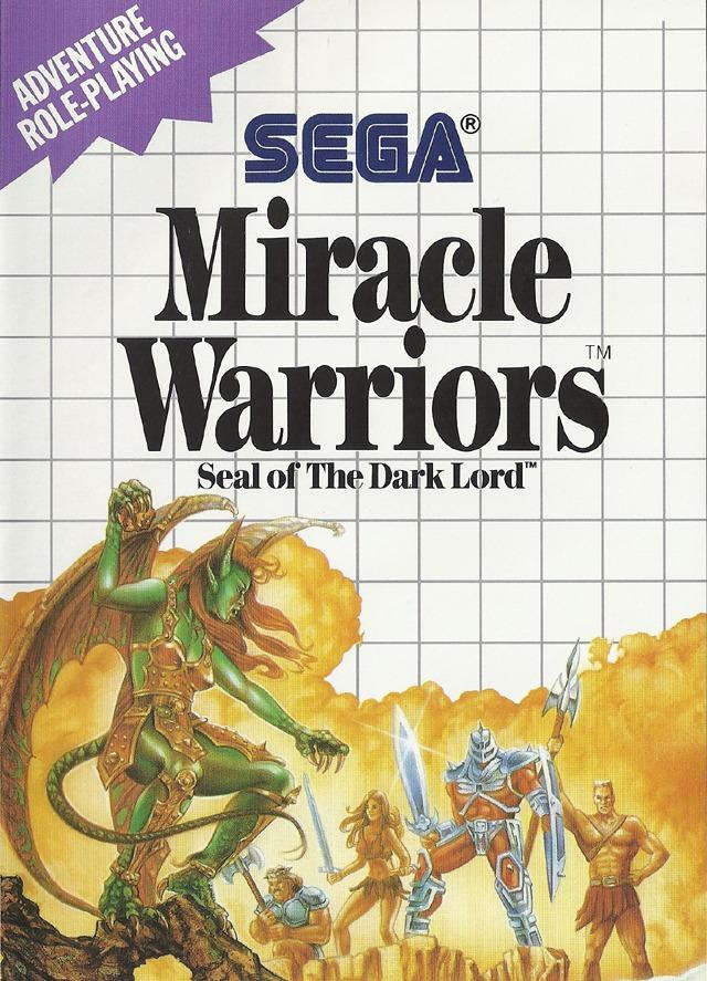 J2Games.com | Miracle Warriors: Seal of the Dark Lord (Sega Master System) (Pre-Played - CIB - Good).