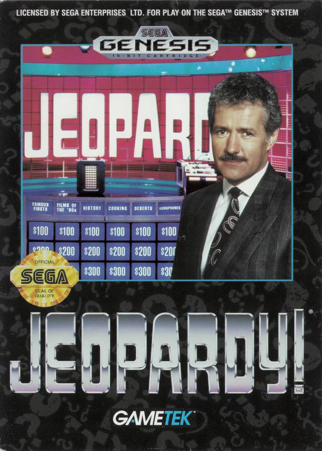 J2Games.com | Jeopardy (Sega Genesis) (Pre-Played - Game Only).