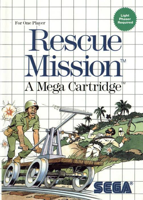 J2Games.com | Rescue Mission (Sega Master System) (Pre-Played - CIB - Good).