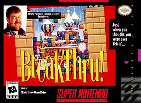 J2Games.com | BreakThru (Super Nintendo) (Pre-Played - Game Only).