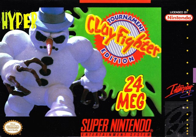 Edición del torneo ClayFighter (Super Nintendo)