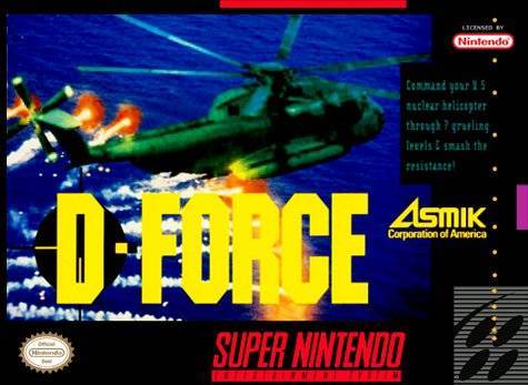 J2Games.com | D-Force (Super Nintendo) (Pre-Played - Game Only).