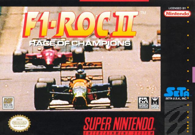 J2Games.com | F1 ROC II Race of Champions (Super Nintendo) (Pre-Played - Game Only).
