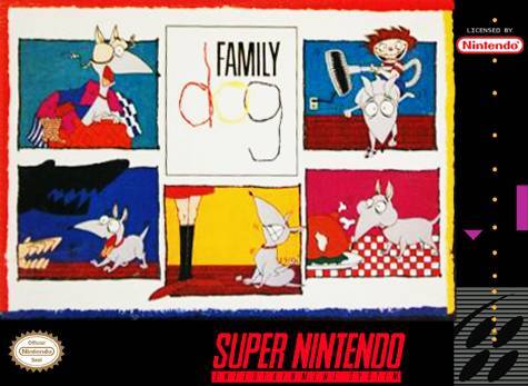 J2Games.com | Family Dog (Super Nintendo) (Pre-Played - Game Only).