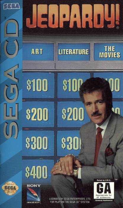 J2Games.com | Jeopardy (Sega CD) (Pre-Played - CIB - Good).