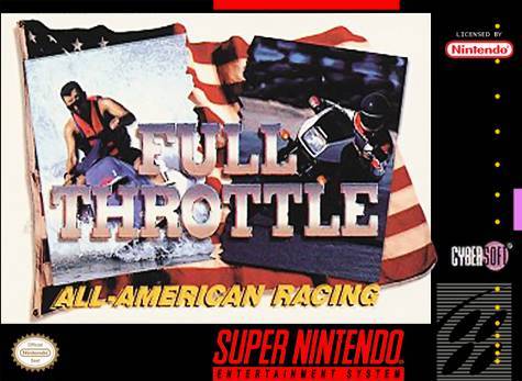 J2Games.com | Full Throttle Racing (Super Nintendo) (Pre-Played - Game Only).