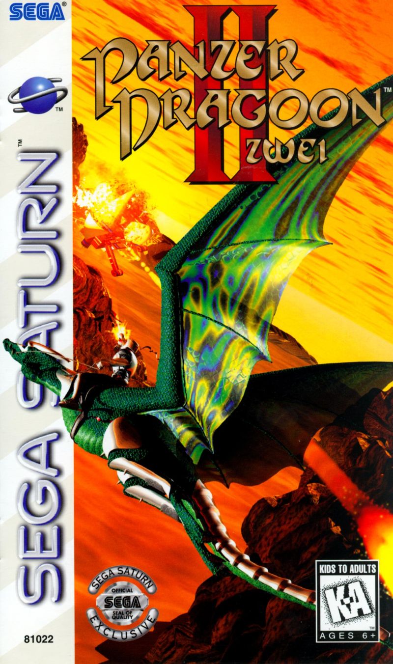 Panzer Dragoon II Zwei With 3D Control Pad Bundle (Sega Saturn)