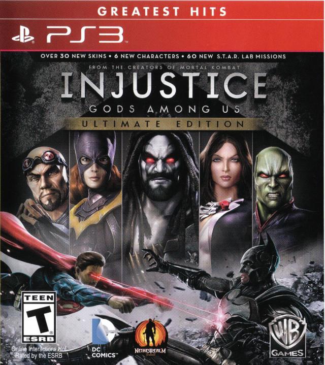 J2Games.com | Injustice Gods Among Us Ultimate Edition (Greatest Hits) (Playstation 3) (Pre-Played - CIB - Good).