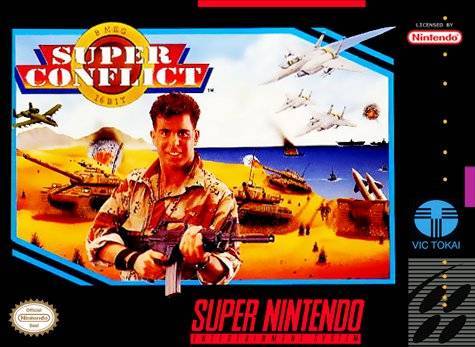 J2Games.com | Super Conflict (Super Nintendo) (Pre-Played - Game Only).