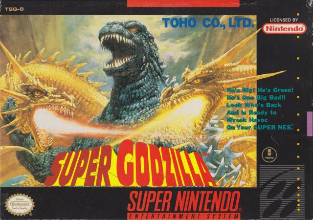 J2Games.com | Super Godzilla (Super Nintendo) (Pre-Played - Game Only).