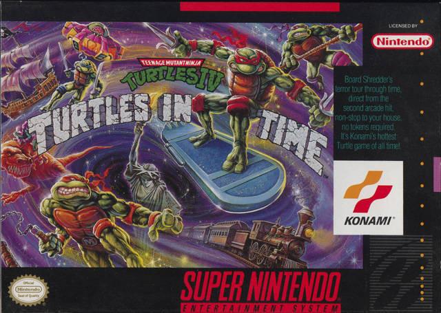 J2Games.com | Teenage Mutant Ninja Turtles IV Turtles in Time (Super Nintendo) (Pre-Played - Game Only).