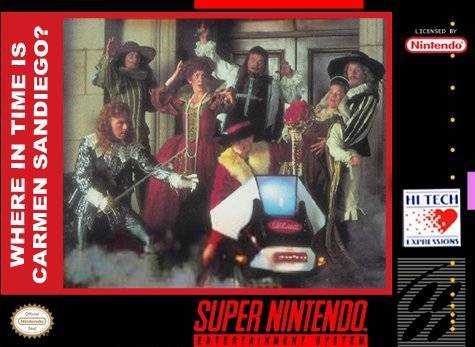 J2Games.com | Where in Time is Carmen Sandiego (Super Nintendo) (Pre-Played - Game Only).