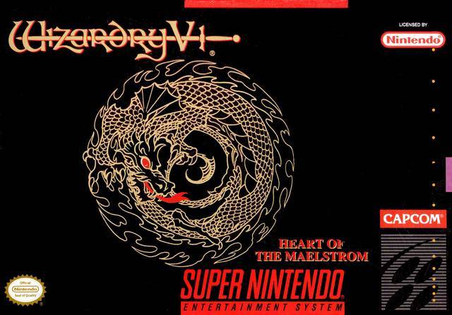 J2Games.com | Wizardry V Heart of the Maelstrom (Super Nintendo) (Pre-Played - Game Only).