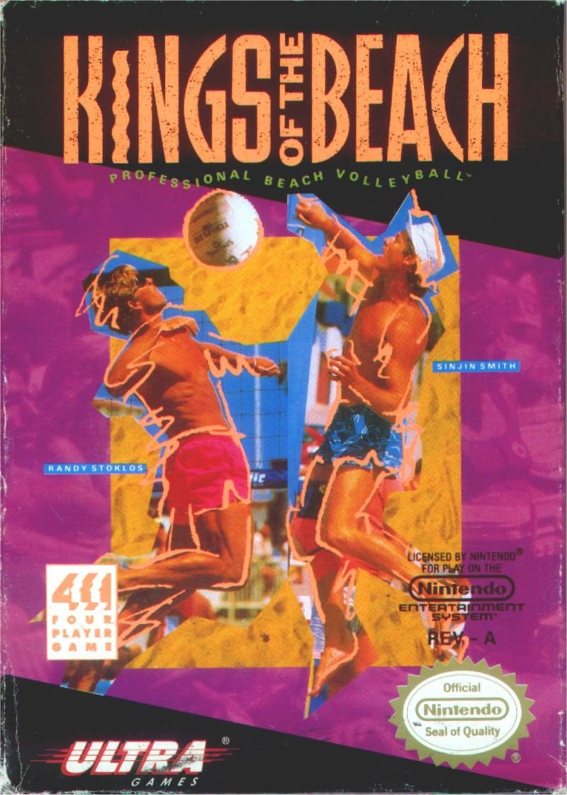 J2Games.com | Kings of the Beach (Nintendo NES) (Pre-Played - Game Only).