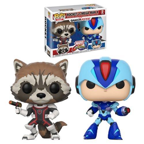 J2Games.com | POP! Games: Marvel vs Capcom Infinite 2PK - Rocket vs Mega Man X (Brand New).
