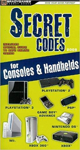 J2Games.com | BradyGames: Secret Codes for Consoles & Handhelds 2008 (Books) (Pre-Owned).