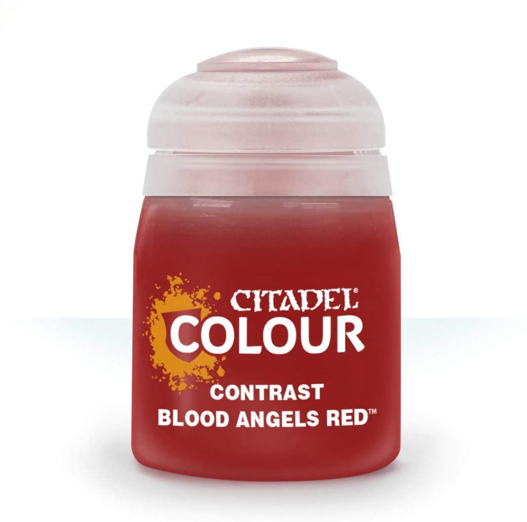 Pintura Warhammer: CONTRASTE: ÁNGELES DE SANGRE ROJO (18ML) (Warhammer)