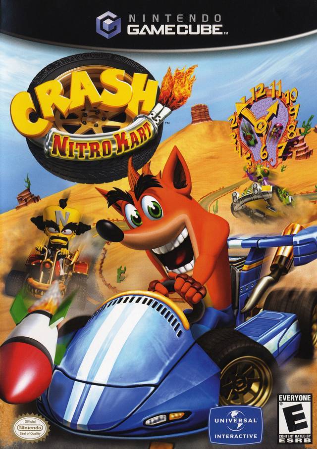 J2Games.com | Crash Nitro Cart (Gamecube) (Pre-Played - Game Only).