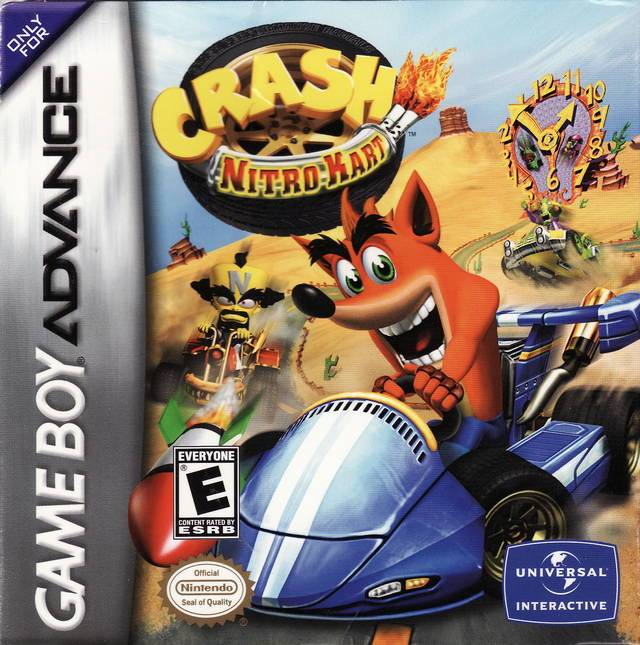J2Games.com | Crash Nitro Cart (Gameboy Advance) (Pre-Played - Game Only).