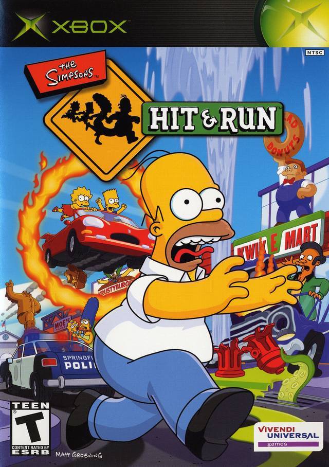 J2Games.com | The Simpsons Hit and Run (Xbox) (Pre-Played - Game Only).