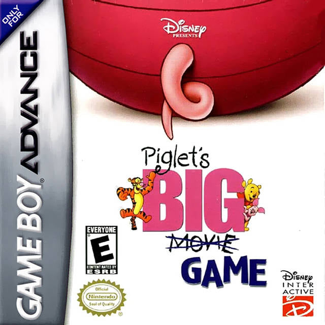 Disney presenta el gran juego de Piglet (Gameboy Advance)