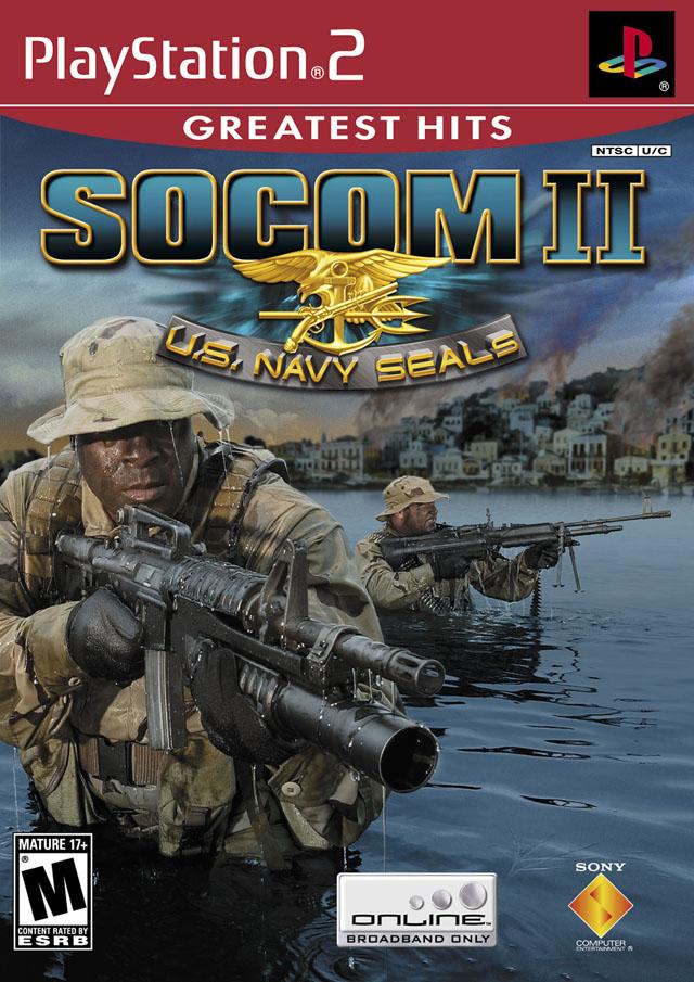 J2Games.com | SOCOM II US Navy Seals (Greatest Hits) (Playstation 2) (Pre-Played - CIB - Good).