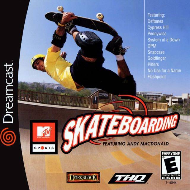 J2Games.com | MTV Sports Skateboarding Featuring Andy MacDonald (Sega Dreamcast) (Pre-Played).