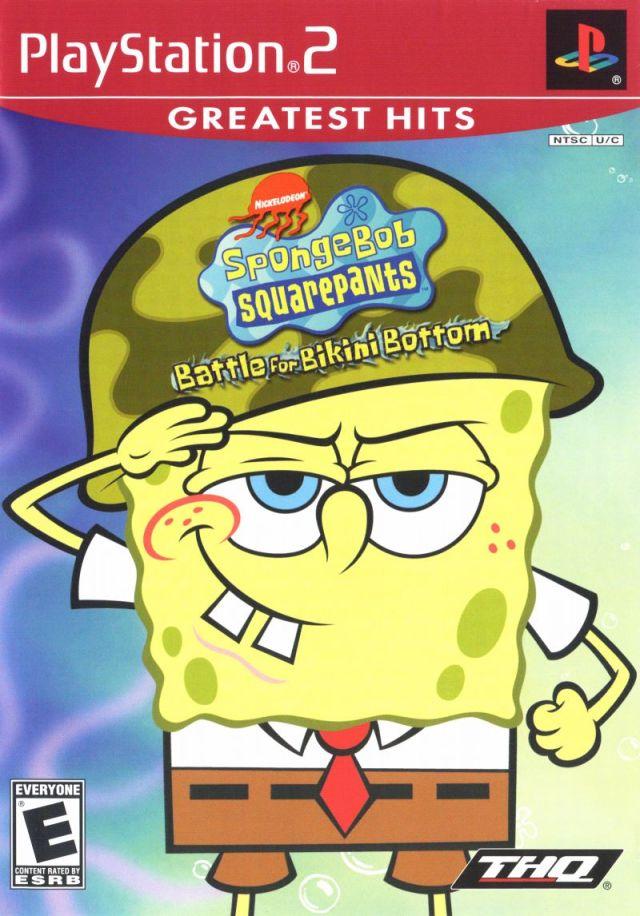 Bob Esponja: Batalla por Fondo de Bikini (Grandes Exitos) (Playstation 2)