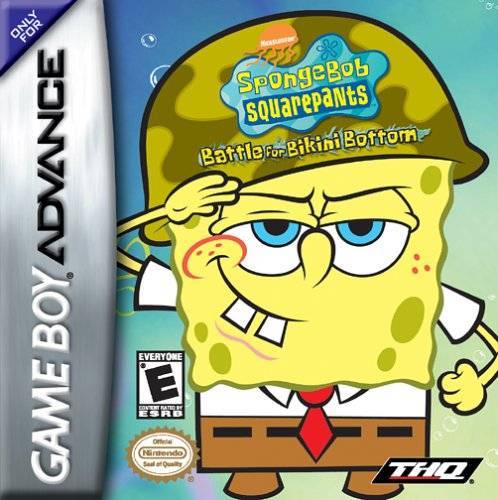 J2Games.com | SpongeBob SquarePants Battle for Bikini Bottom (Gameboy Advance) (Pre-Played - Game Only).