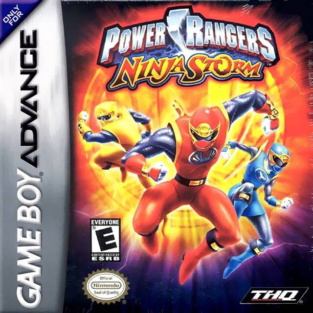 J2Games.com | Power Rangers Ninja Storm (Gameboy Advance) (Pre-Played - Game Only).