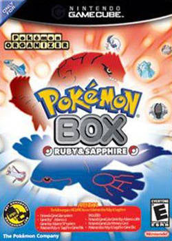 Caja Pokémon: Rubí y Zafiro (Gamecube)