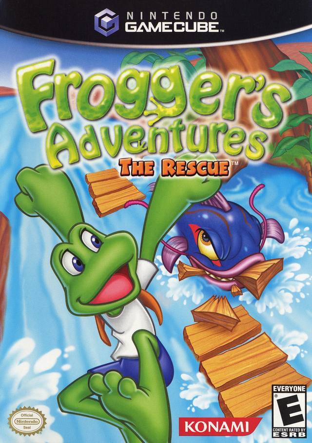 J2Games.com | Froggers Adventures The Rescue (Gamecube) (Pre-Played - Complete - Good Condition).