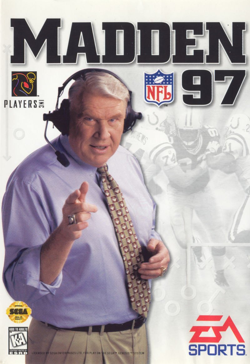 J2Games.com | Madden 97 (Sega Genesis) (Pre-Played - Game Only).