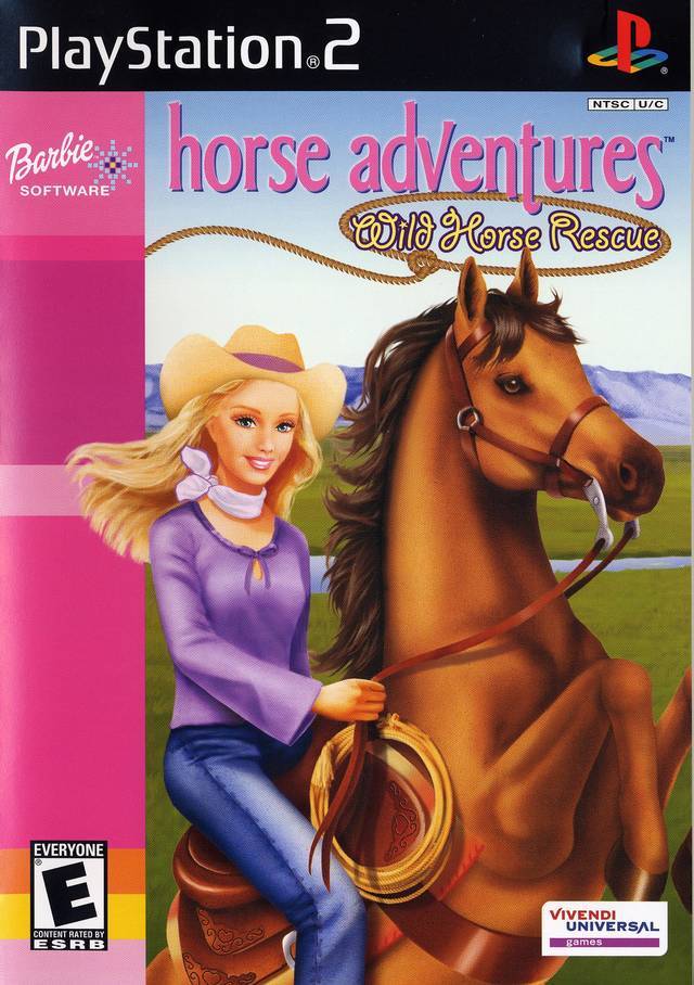 J2Games.com | Barbie Horse Adventures Wild Horse Rescue (Playstation 2) (Pre-Played - CIB - Good).