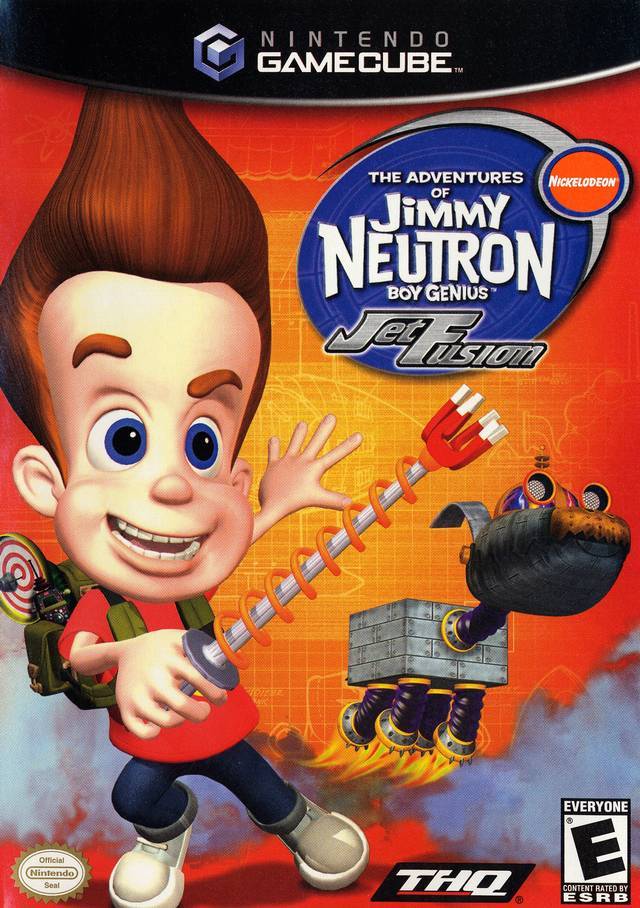 J2Games.com | Jimmy Neutron Jet Fusion (Gamecube) (Pre-Played - CIB - Good).